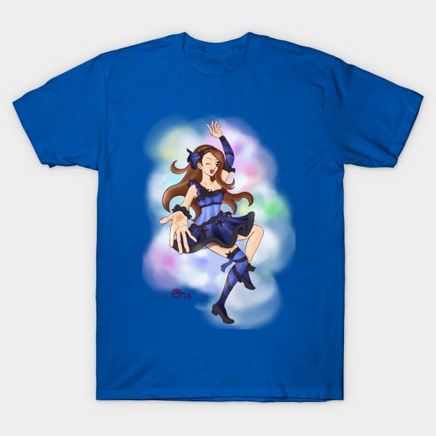 Minase Iori - CHANGE (blue) T-Shirt by ShionS3